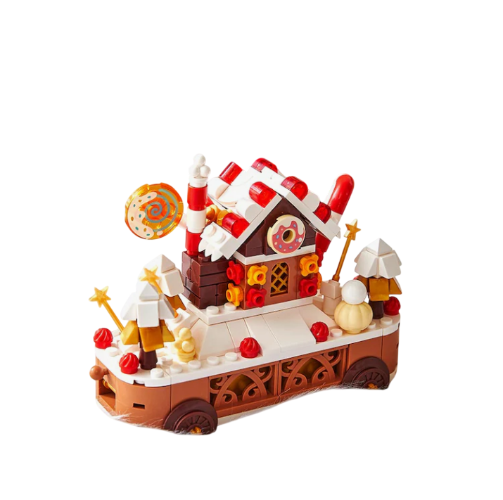 크리스마스 블록 쿠키하우스 225pcs